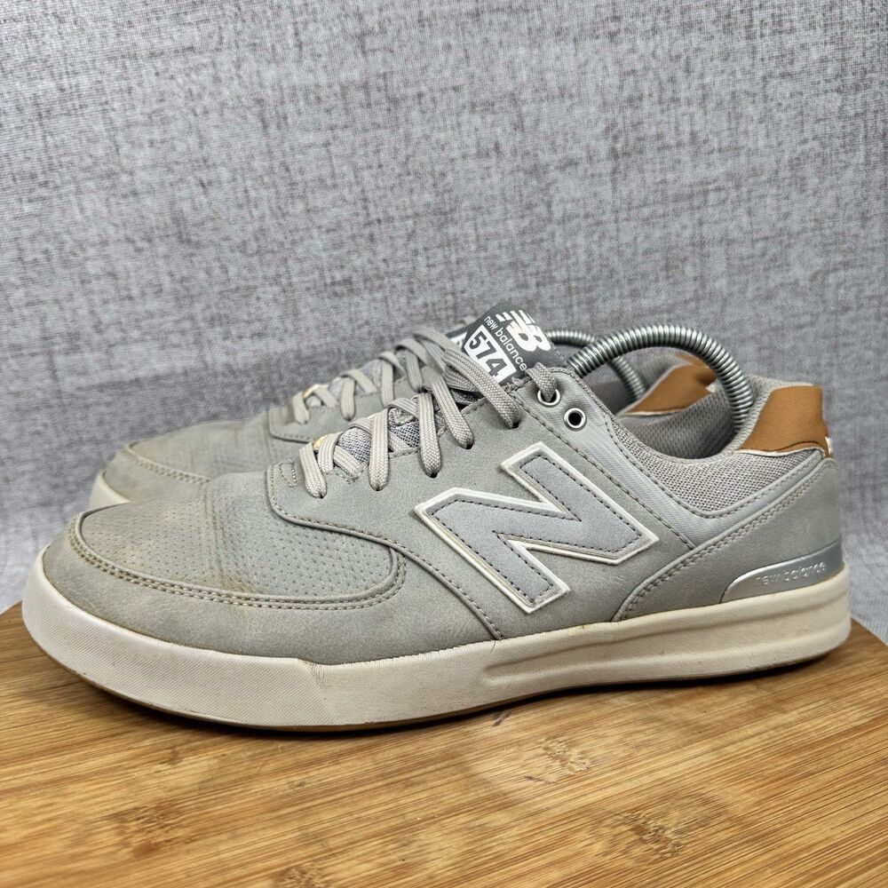 New Balance 574 Greens Golf Shoes Men's Size 10 4E Leather - Picture 2 of 9